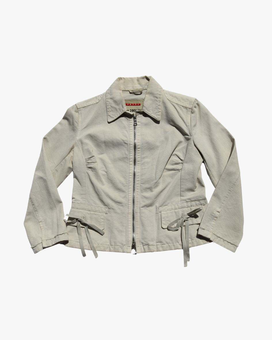 2000s archive PRADA double zip jacket 2000s archive PRADA double zip jacket
