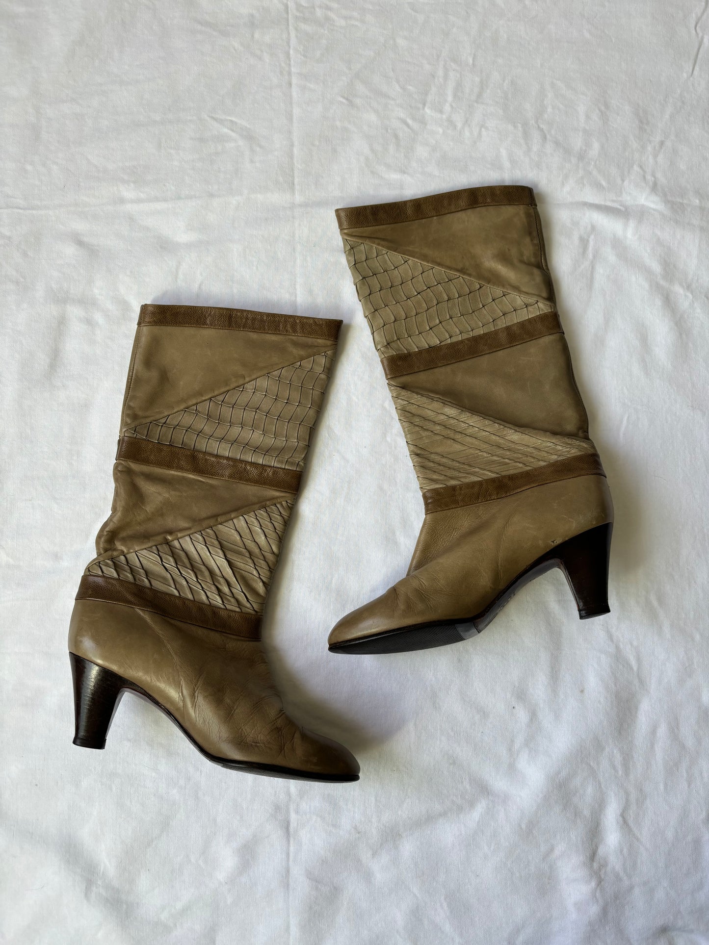 Vintage Leather Boots