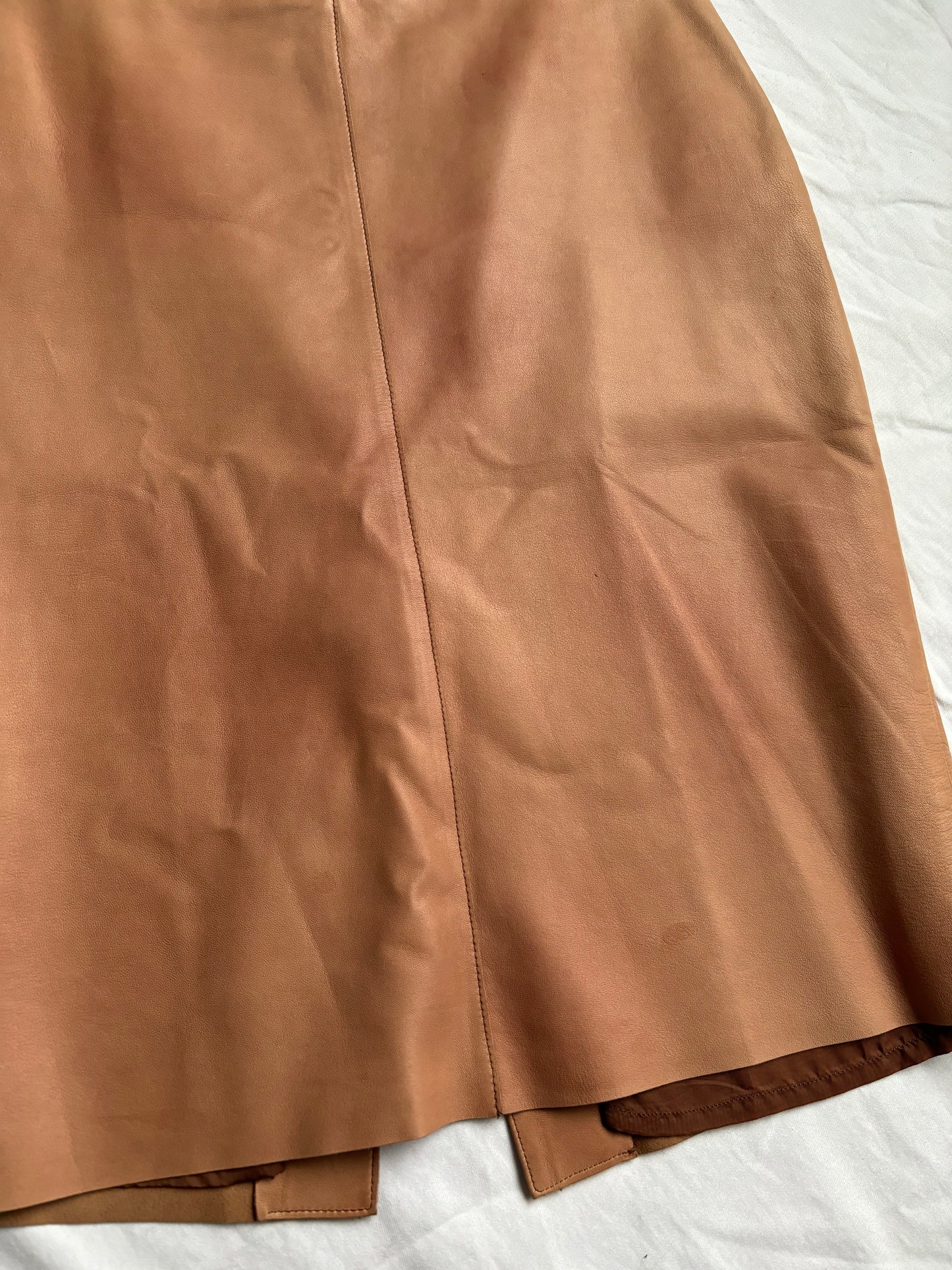 Miu Miu FW 2001 Leather Skirt