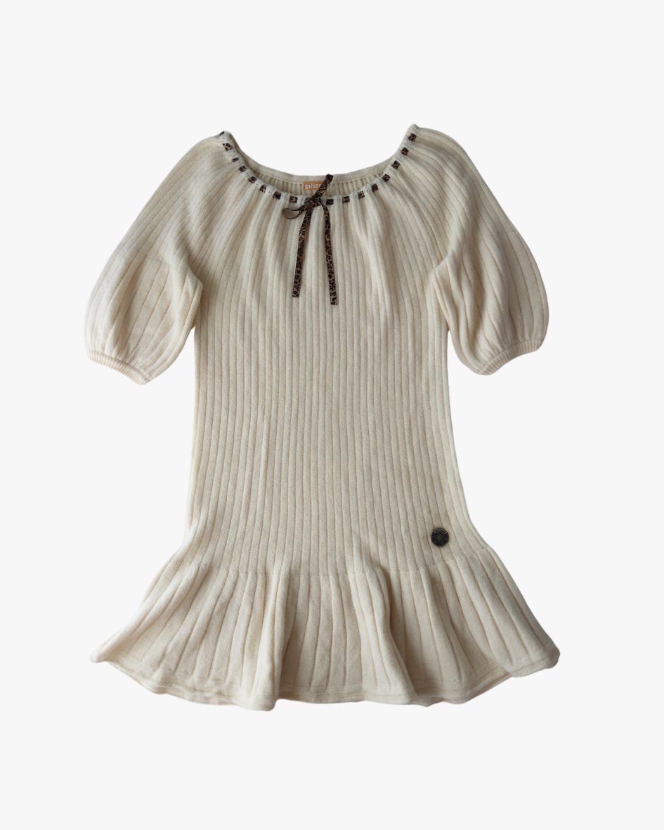 Galliano Vintage Knit Dress