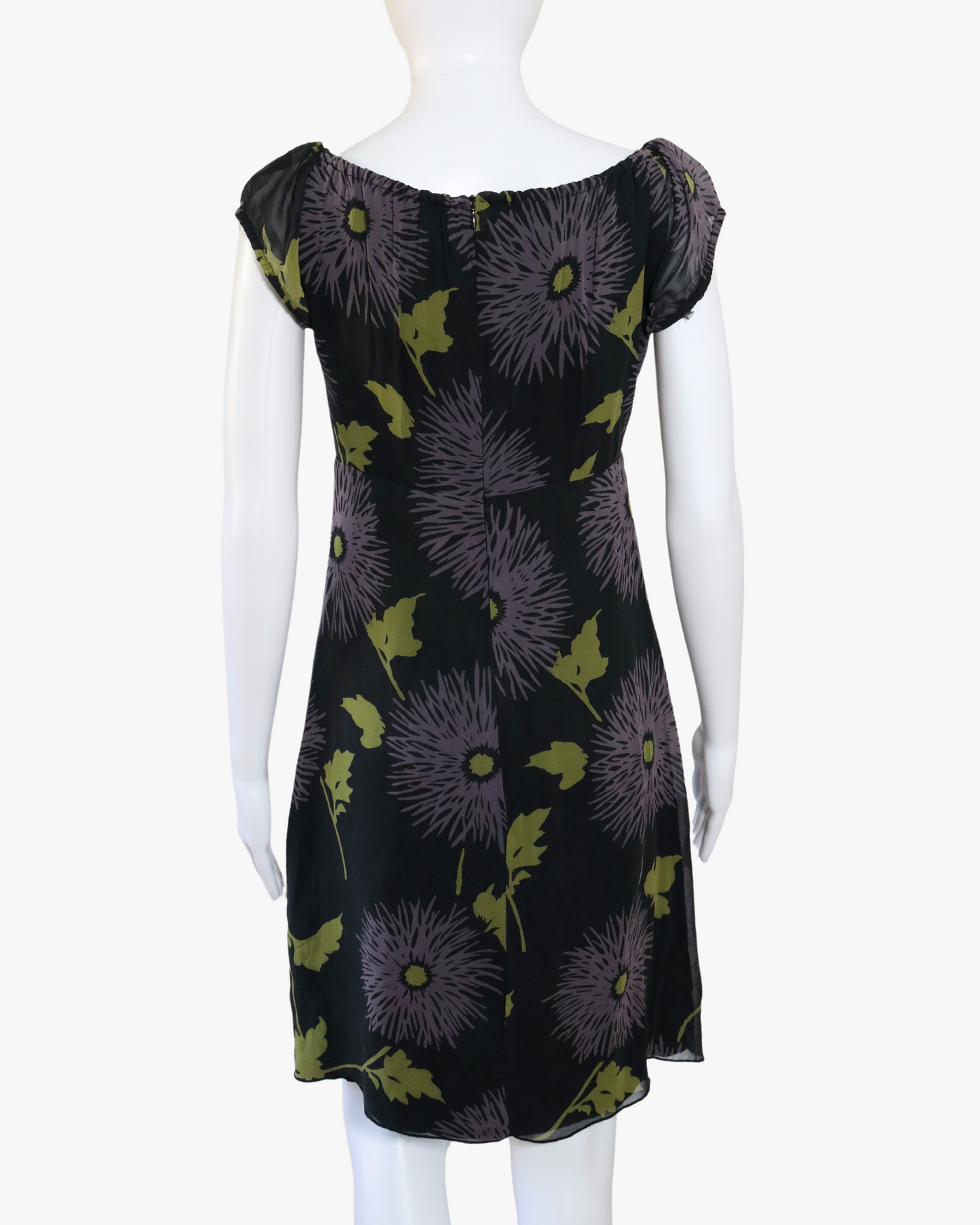 Anna Sui Silk Babydoll Dress