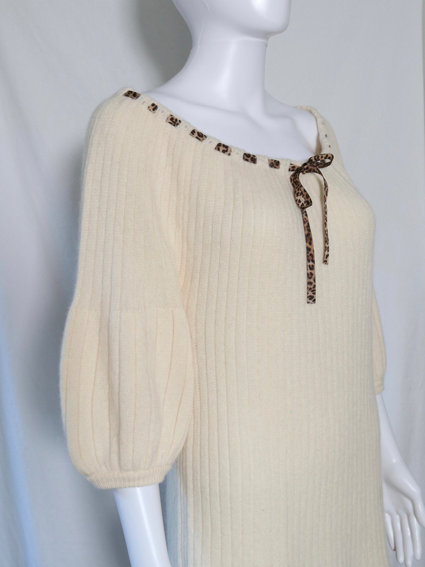 Galliano Vintage Knit Dress