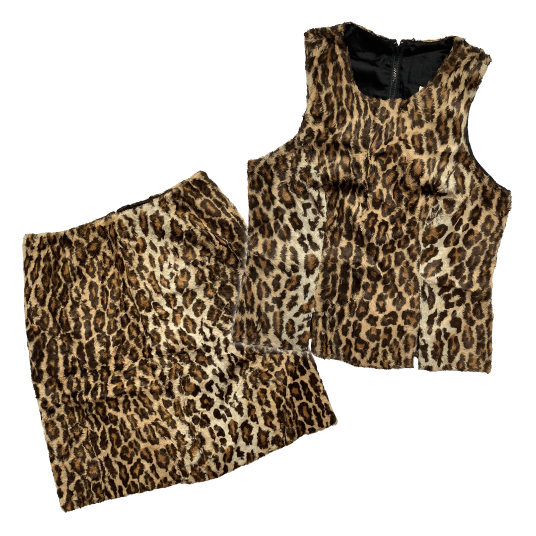 Anna Sui FW 1995 Leopard Set