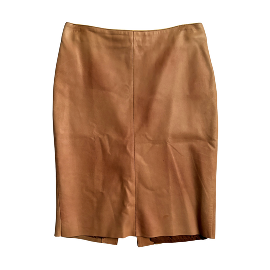 Miu Miu FW 2001 Leather Skirt